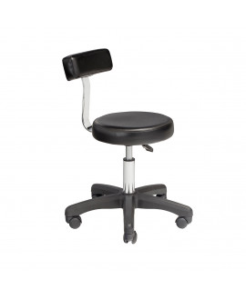 Taburete Peluquería Salvia respaldo