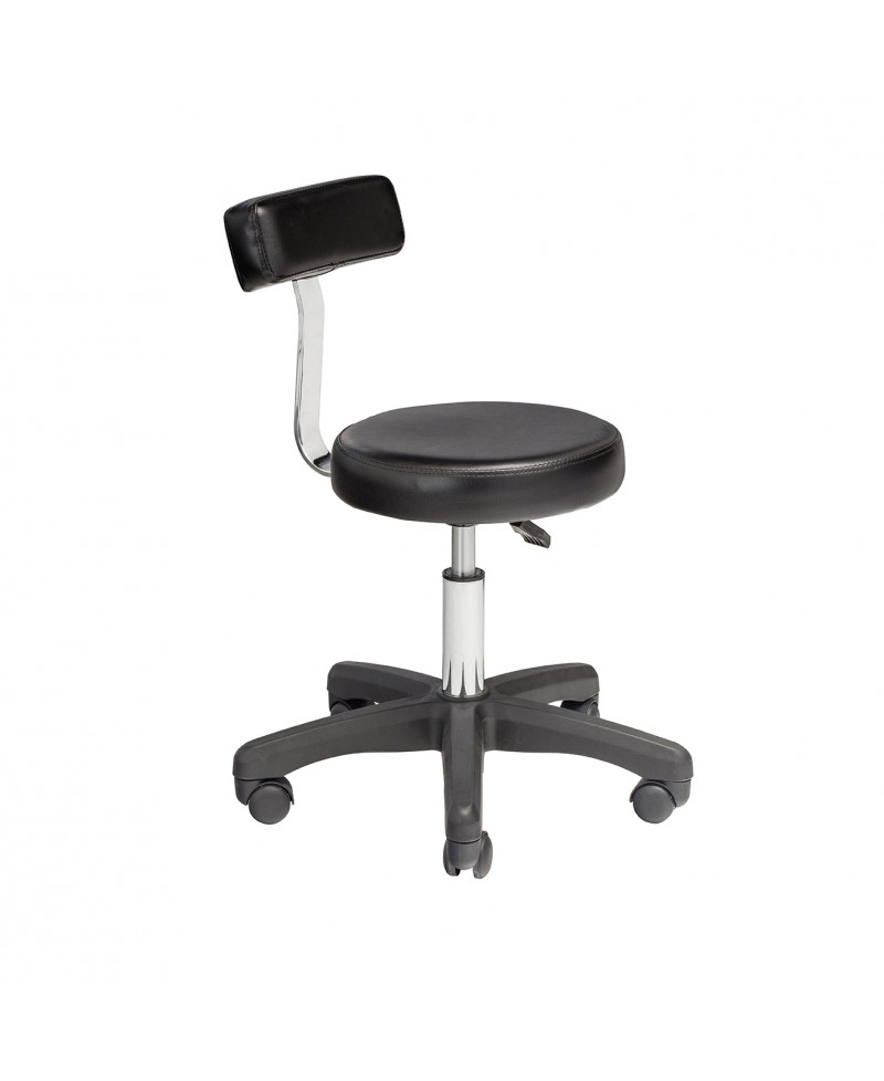 Taburete Peluquería Salvia respaldo