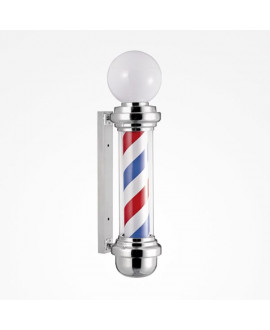 Poste de barbero Globe Led