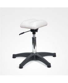 Taburete pedicura Alcina blanco