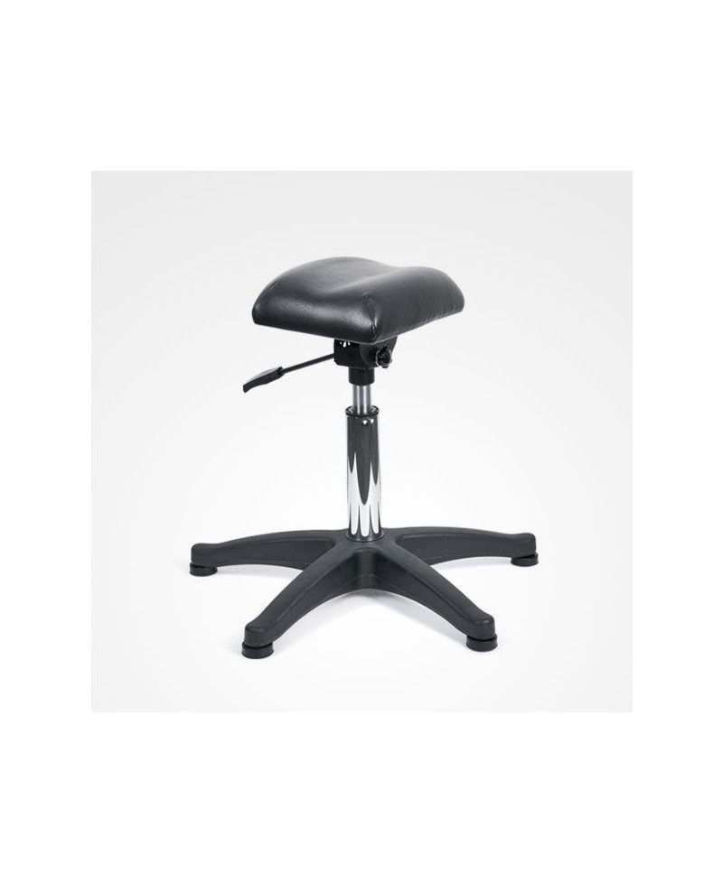 Taburete pedicura Alcina negro