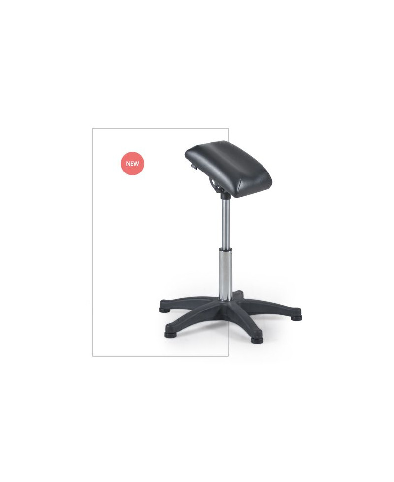 Taburete pedicura Dracena color negro de Italor