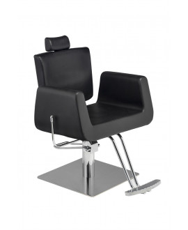 Sillón de maquillaje negro Mireya