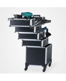 Maletín de peluquería Space negro