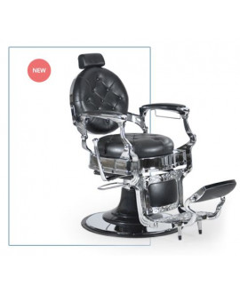 Sillón barbero Olimpo cromado