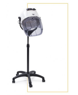 Secador de casco 2V negro 2