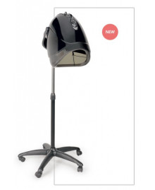 Secador de casco 3V iónico negro