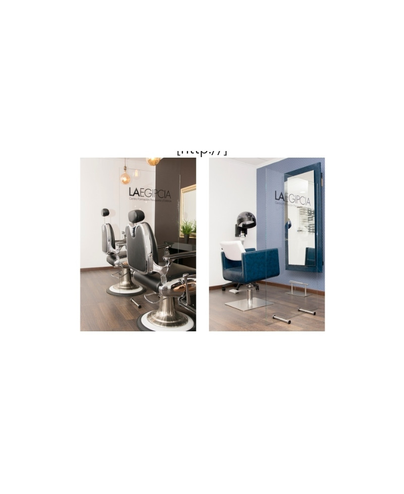 Mampara protección Sillón peluquería