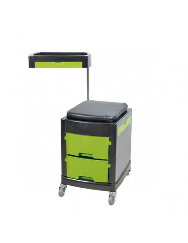 Carrito manicura Ania color verde