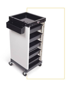 Carro peluquería Planet color blanco