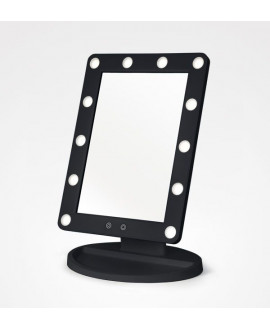 Tocador maquillaje Light Feel color negro