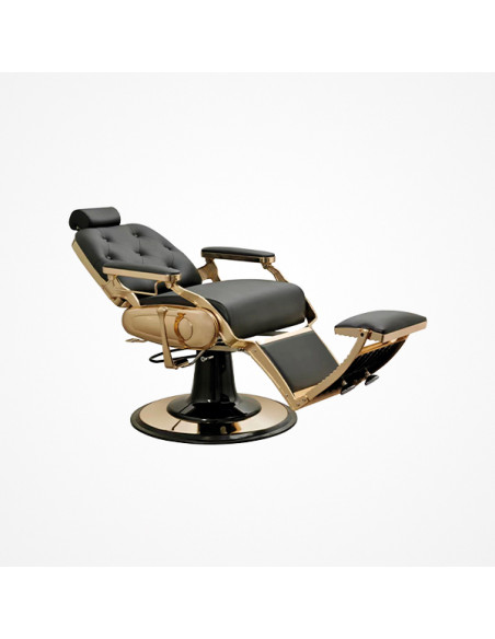 Sillon barbero Odiseo Gold Perfect Beauty