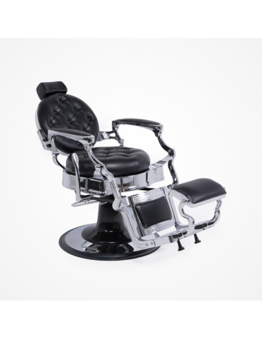 Sillon barbero Olimpo Metal Cromado...