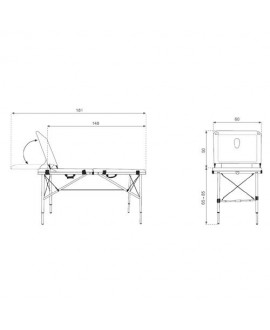 Camilla plegable de Italor 2