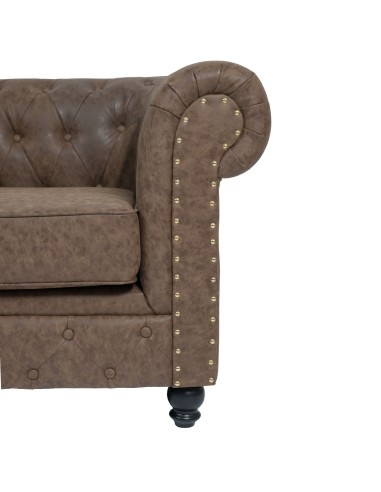 SOFA REPOSE OLD BROWN