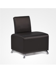 Sillón de peluqería Selene color marrón 2