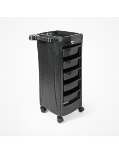 Carro peluquería modelo Thalia color negro.