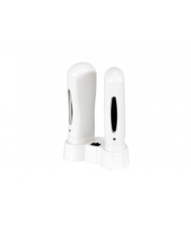 Calentador de cera roll-on doble
