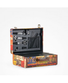 Detalle maletín peluquería Route 66