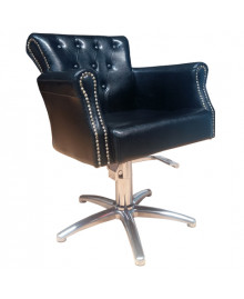 Sillón peluquería Leros negro