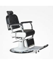 Sillón de barbero Floyd color negro